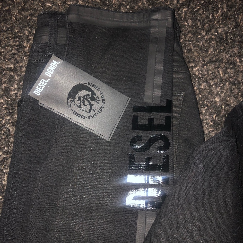 100% Denim Diesel Pants.